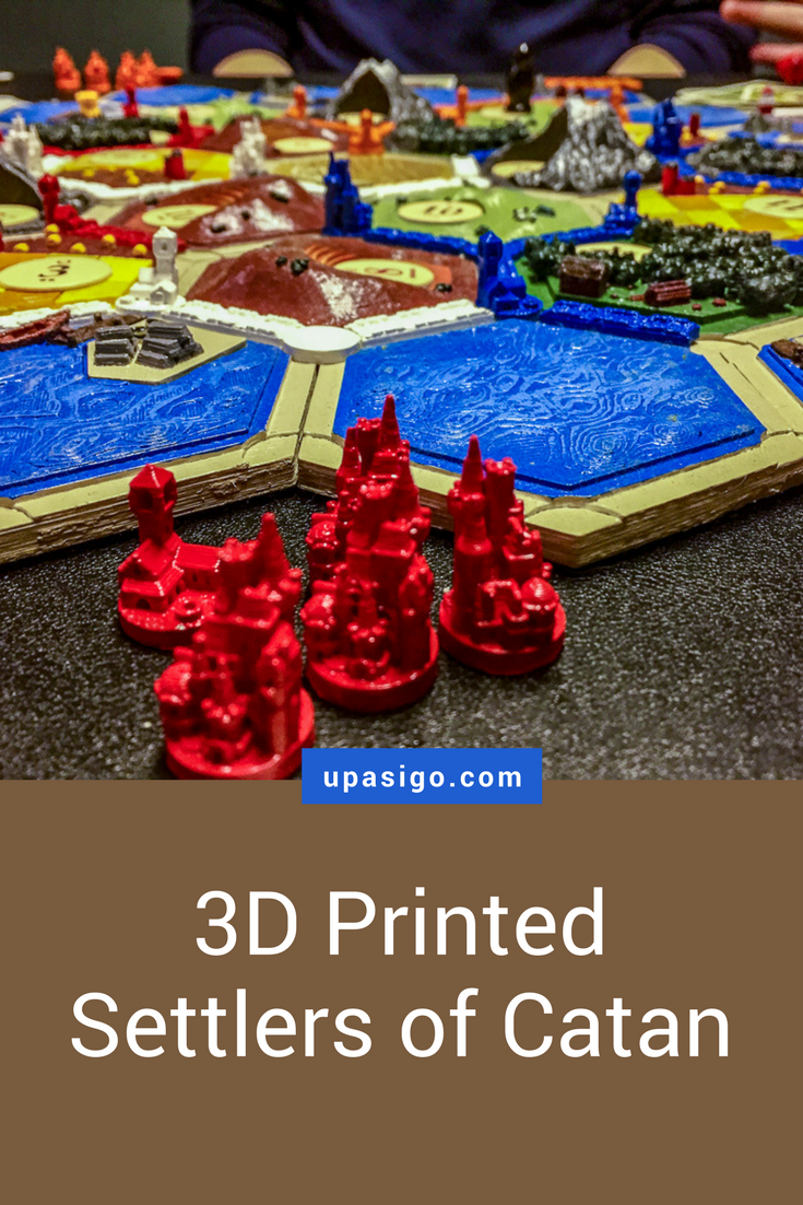 3D-Printed Settlers of Catan