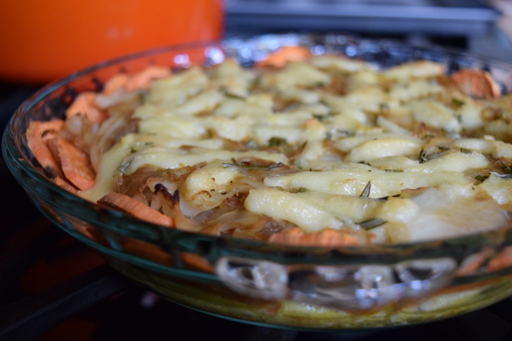 Caramelized Onion Cabbage Quiche Up As I Go
