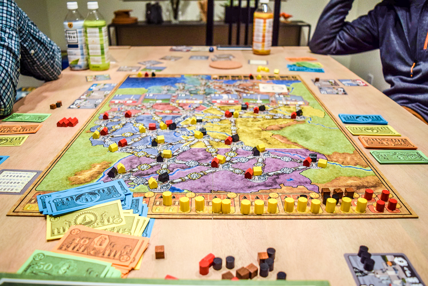 Power Grid Board Game from front