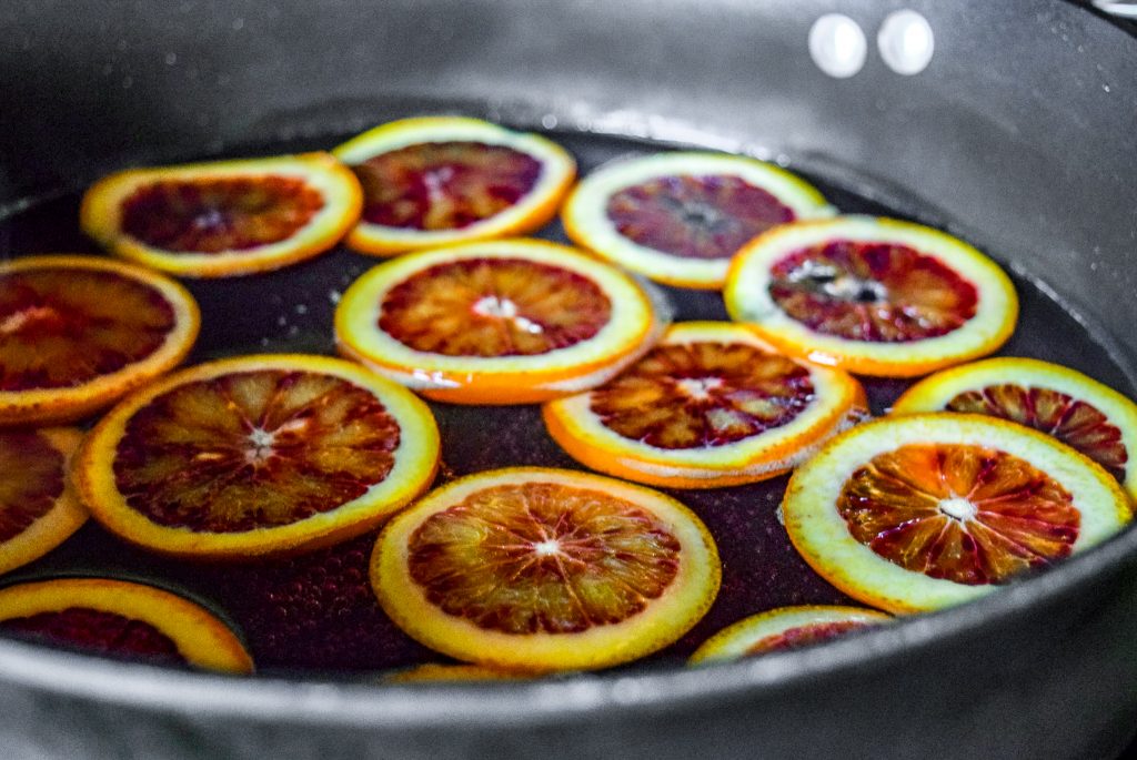TwoIngredient Candied Blood Orange Rounds Up As I Go
