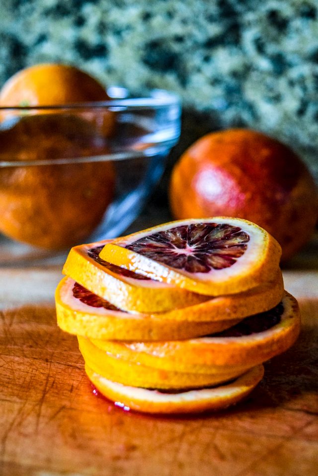 TwoIngredient Candied Blood Orange Rounds Up As I Go