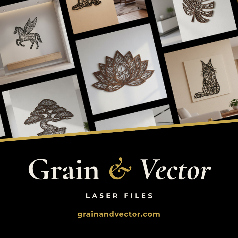 Grain & Vector laser files — shop at grainandvector.com